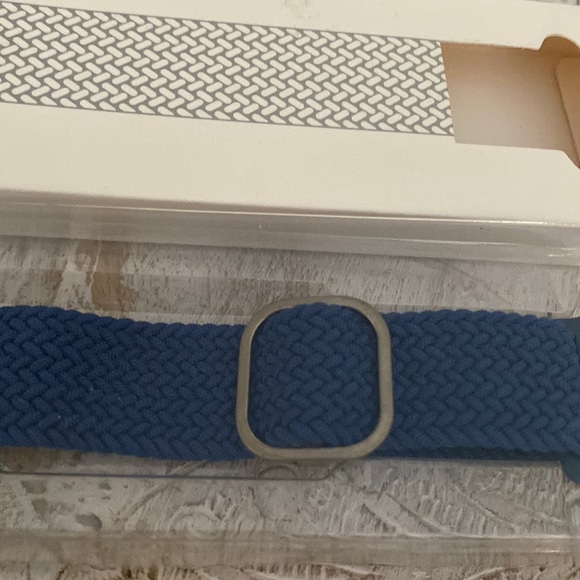 Braided Solo Loop Band w/ modern buckle Compatible w/ Apple Watch 38/40mm - Picture 3 of 6
